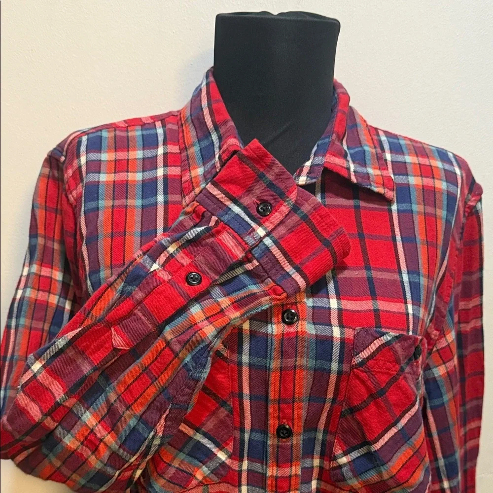 Ralph Lauren Multicolor Plaid Button Down Shirt - Picture 3 of 6